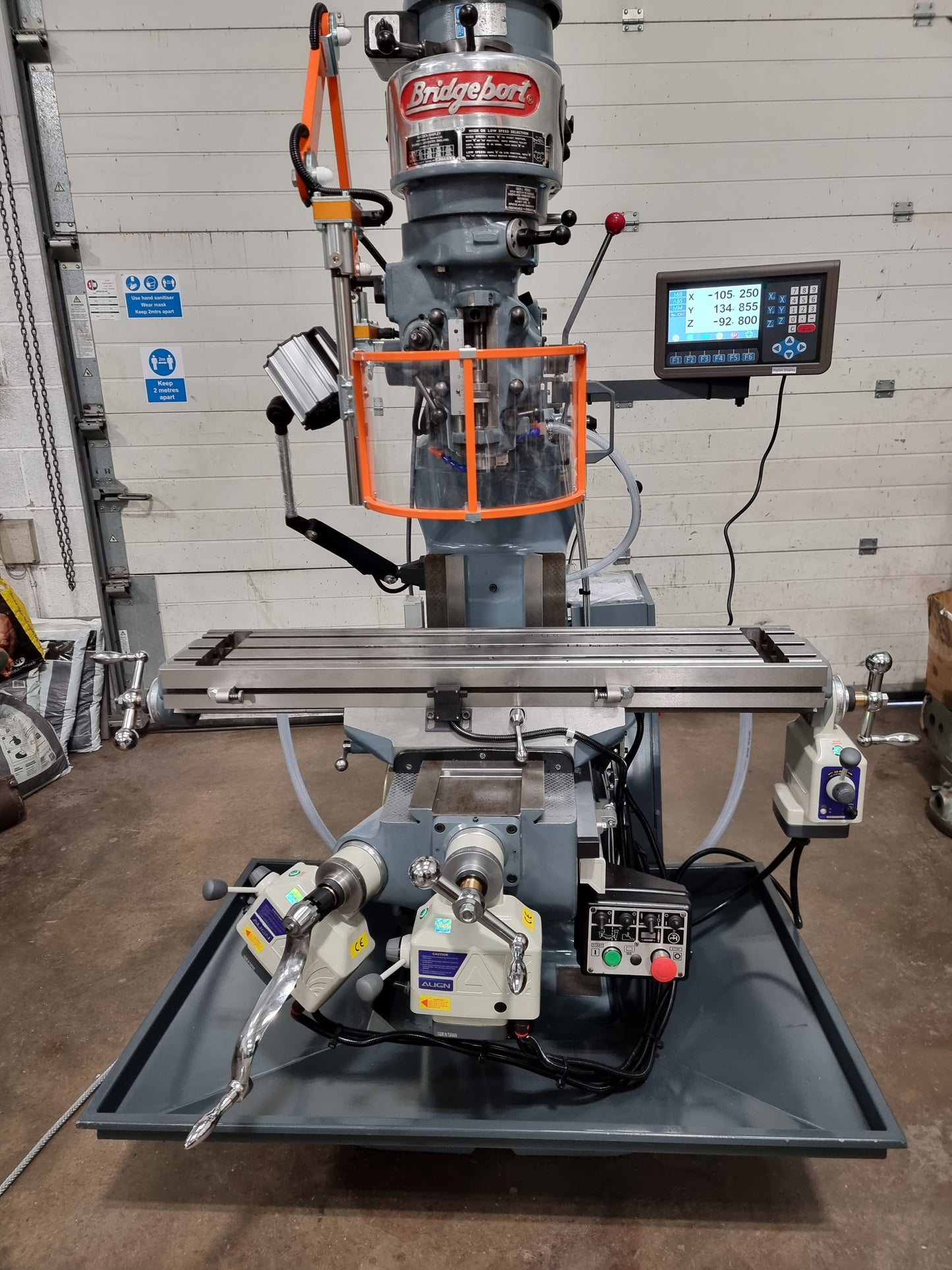 Bridgeport-milling-machine-3-axis-digital-readout-system