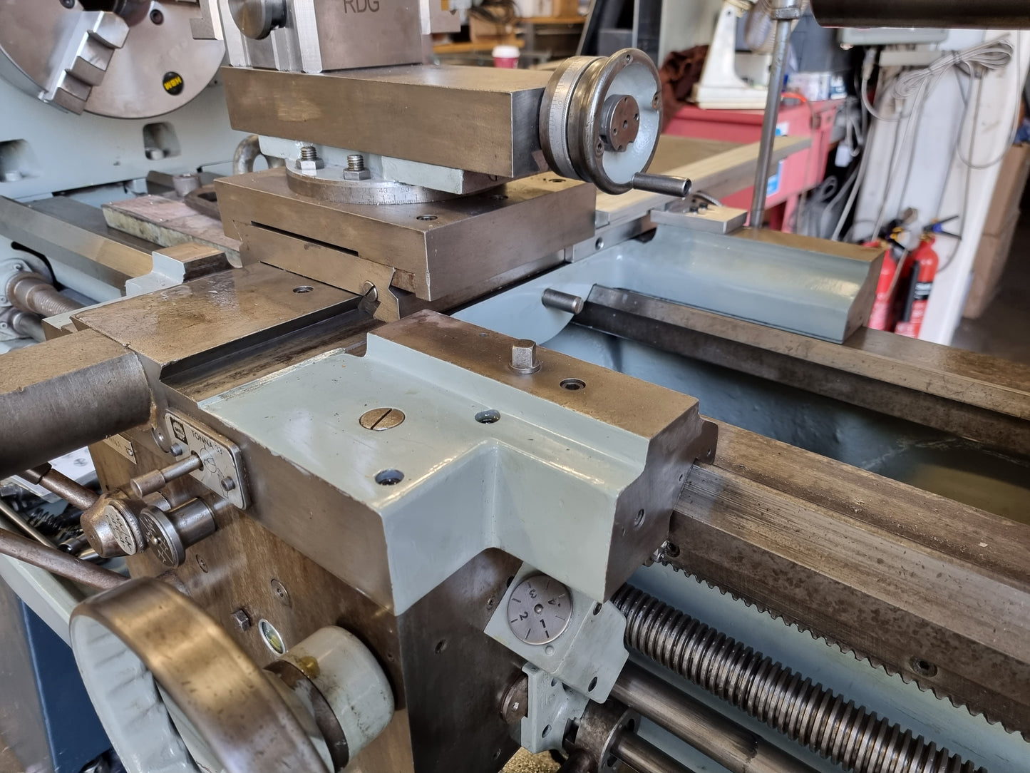 Colchester-Mastiff-Lathe-X-axis