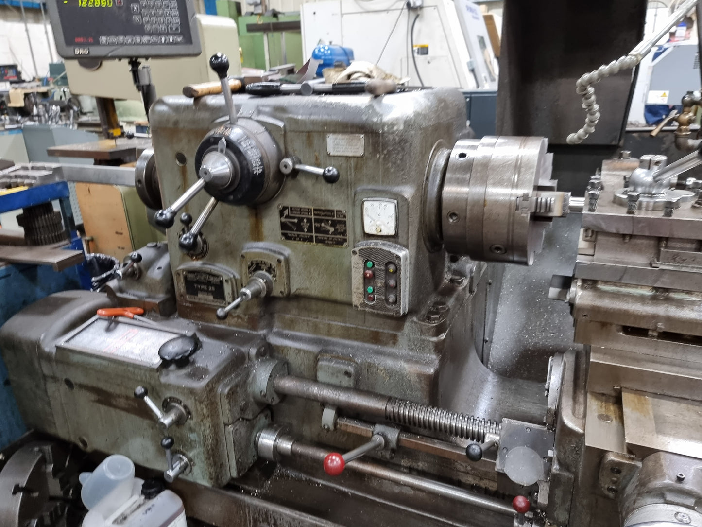 Dean Smith Grace Type 25 lathe Digital Readout system