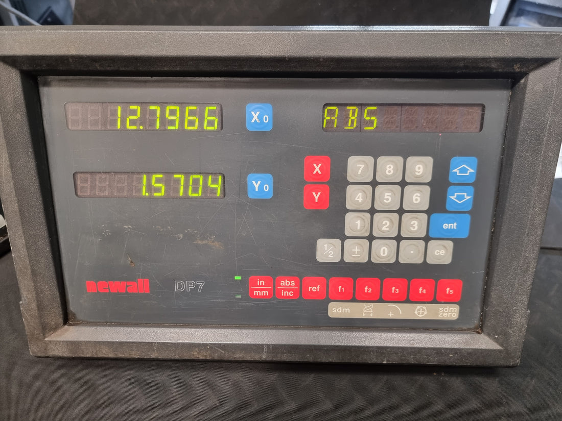 Newall DP7 Digital readout console repair gtprecision