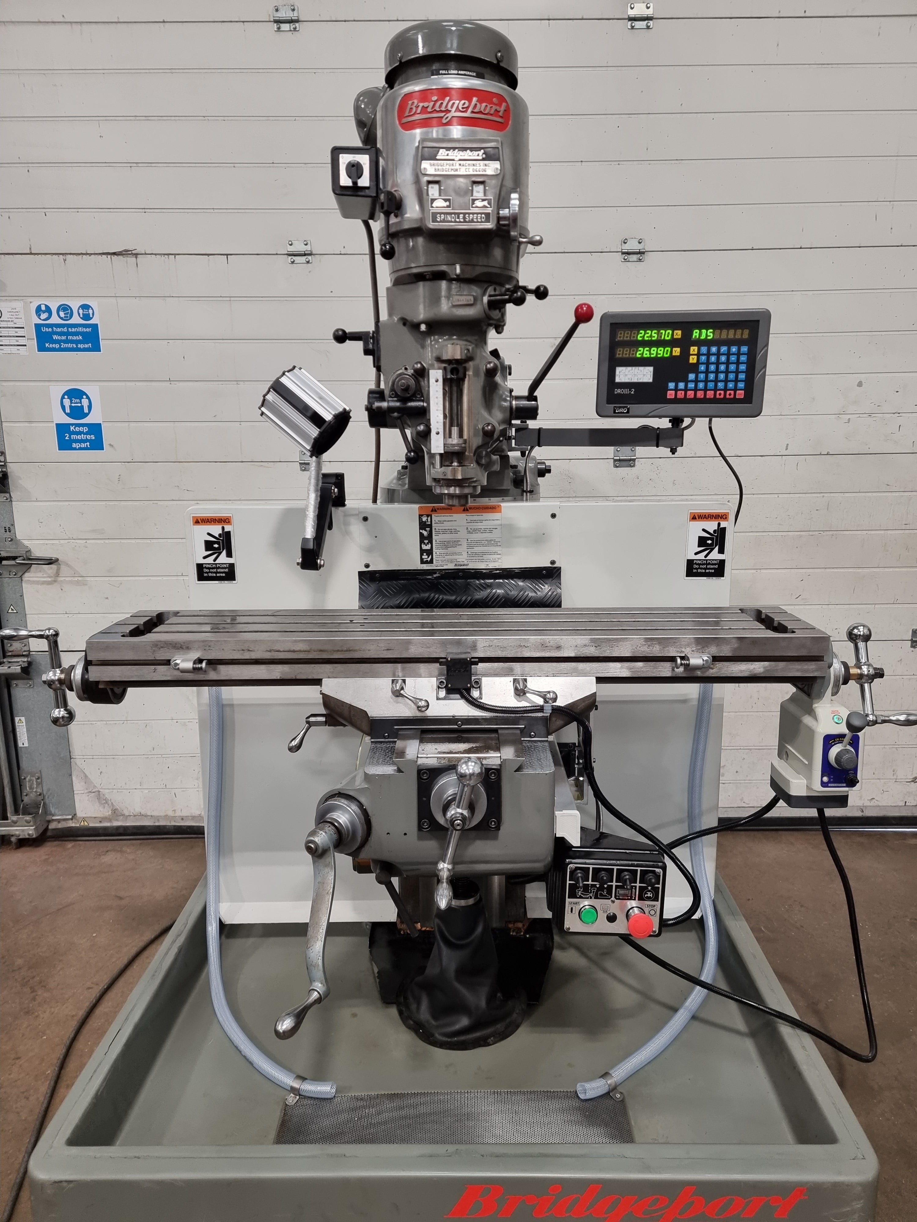 2 axis Digital Readout system to suit the Bridgeport milling machine ...